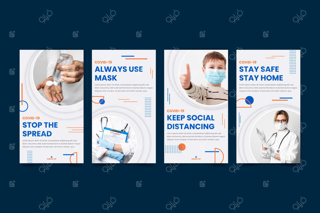 استوری‌های اینستاگرامی درباره ویروس کرونا