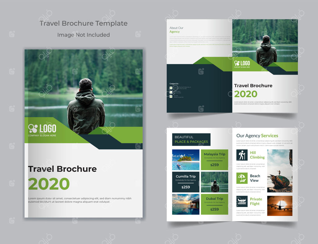 بروشور آژانس مسافرتی و گردشگری