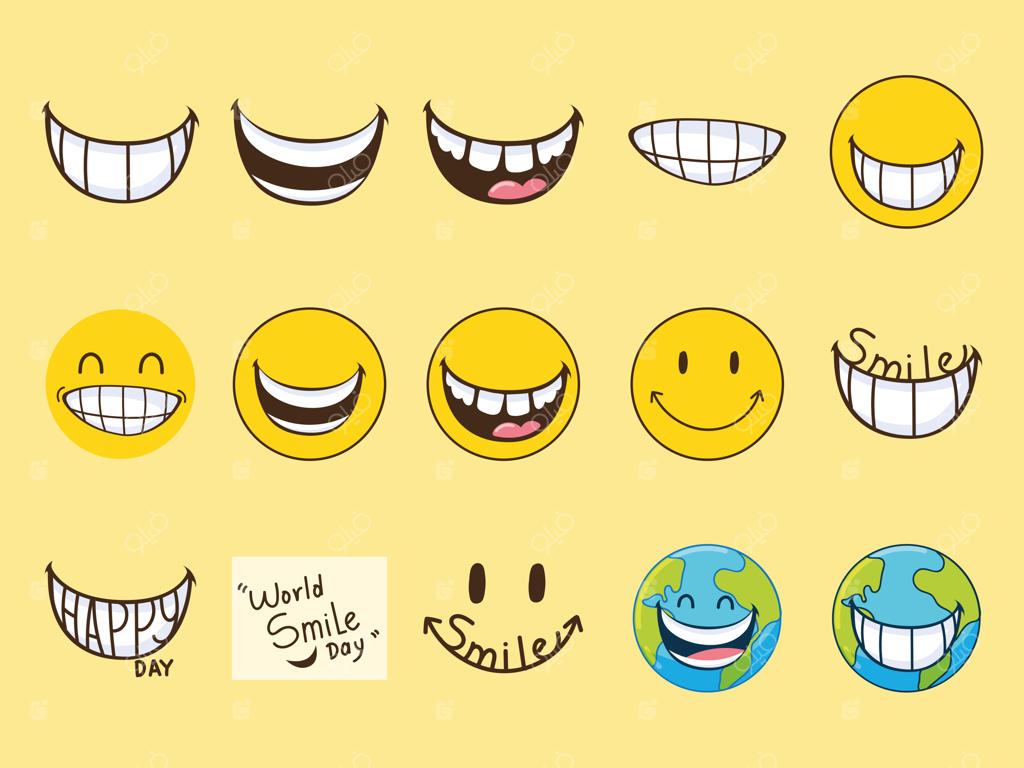 ایموجی‌های روز لبخند