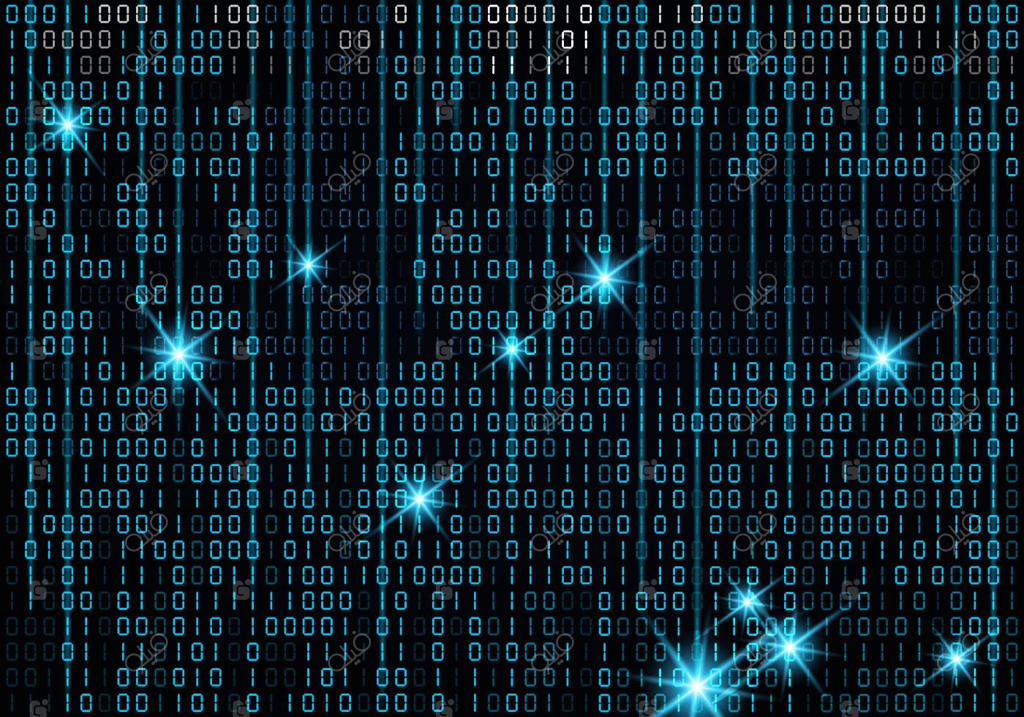 زمینه دودویی به سبک ماتریکس