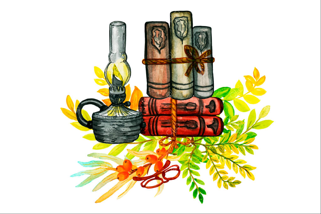 نامه، پست، پاکت‌ها، لوازم نوستالژیک نوشتن، شمعدان.