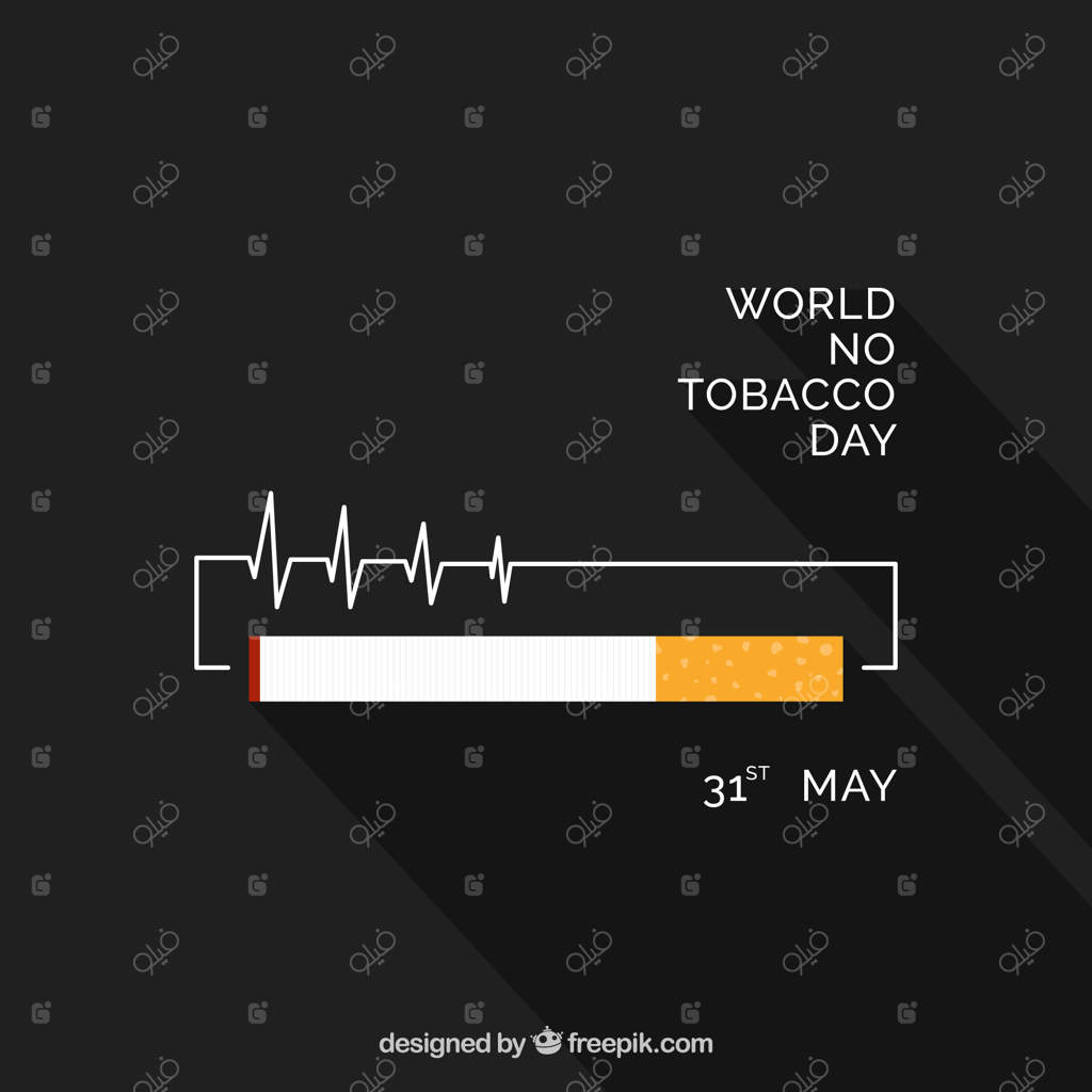 پس‌زمینه‌ با طراحی تخت و سیگار