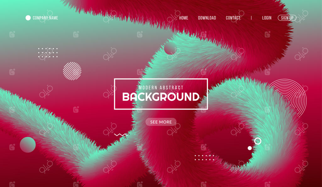 پس‌زمینه انتزاعی مدرن