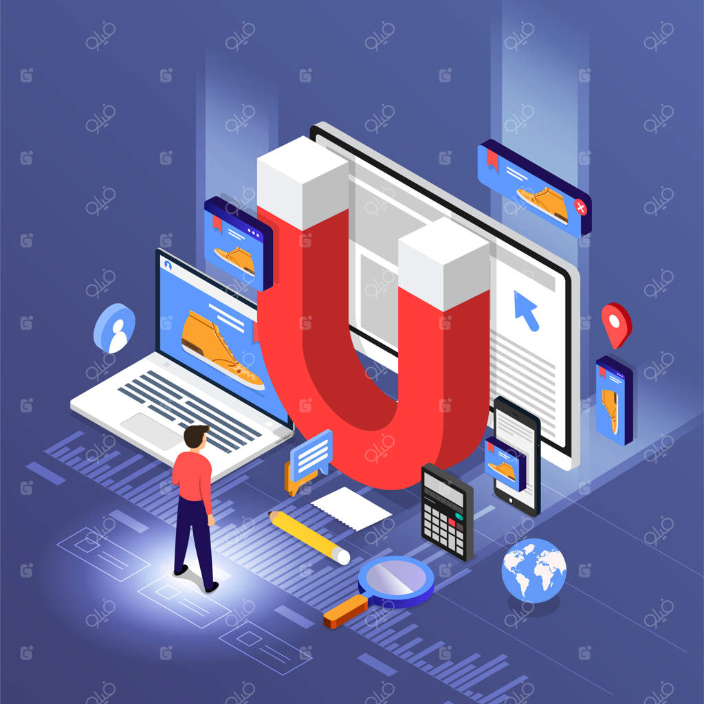 تصاویر مفهومی بازاریابی جاذبه‌ای