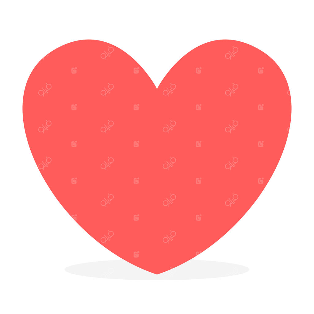 استیکر وکتور طرح قلب