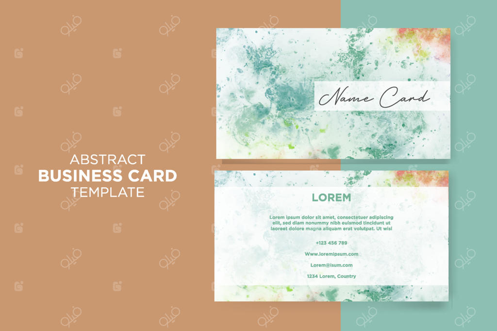 الگوی کارت ویزیت