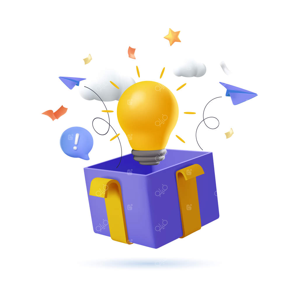 خلاقیت و الهام در دنیای سه‌بعدی: افکار نوآورانه و کشف‌های جدید بیرون از چارچوب فکر کن