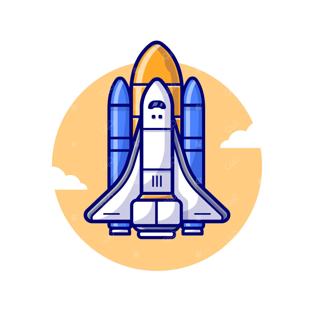 تصویر پرتاب شاتل فضایی