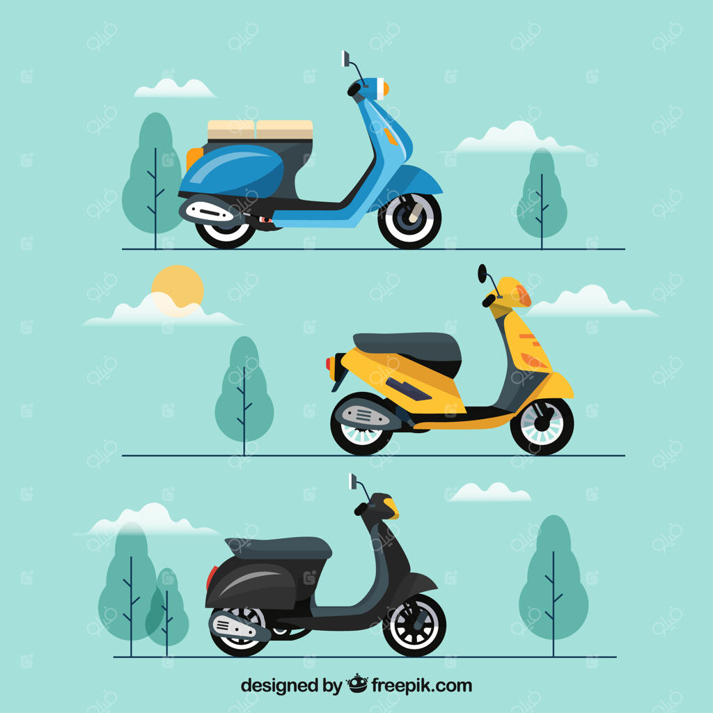 اسکوترهای شهری با سبک مدرن