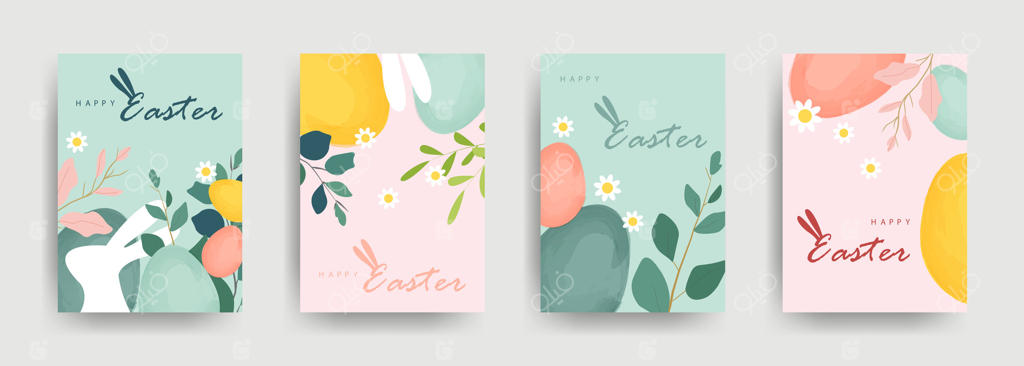 قالب بنر عید پاک