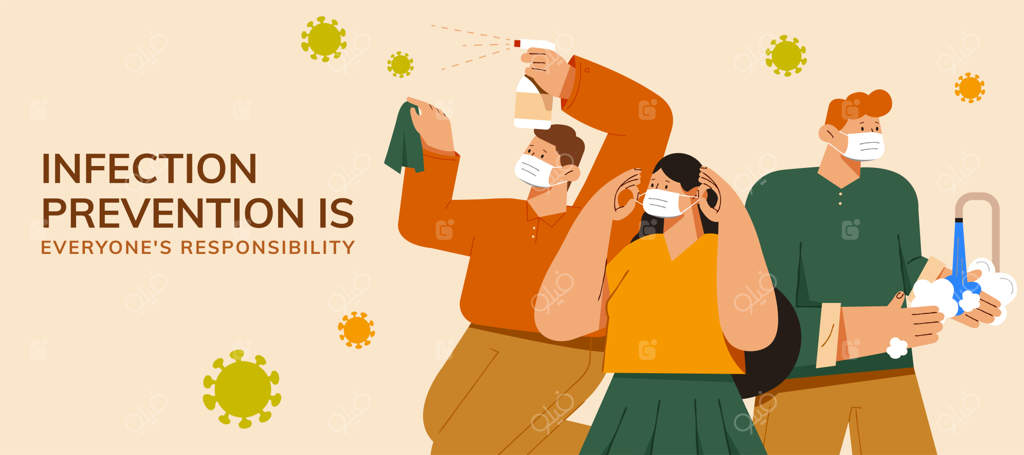 بنر تبلیغاتی بهداشت کووید19