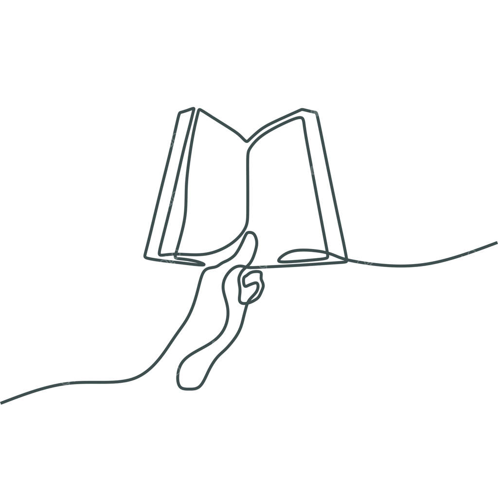 وکتور طراحی خطی کتاب