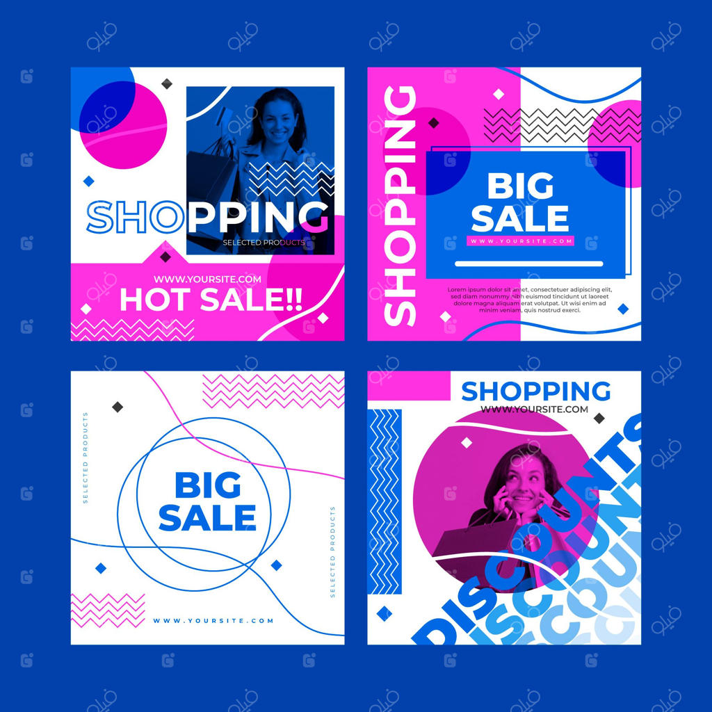 مجموعه پست‌های اینستاگرامی فروش ویژه آپارتمان