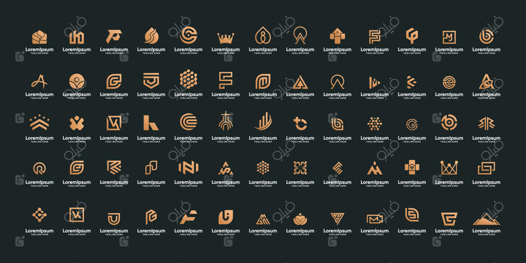 مجموعه لوگوهای انتزاعی