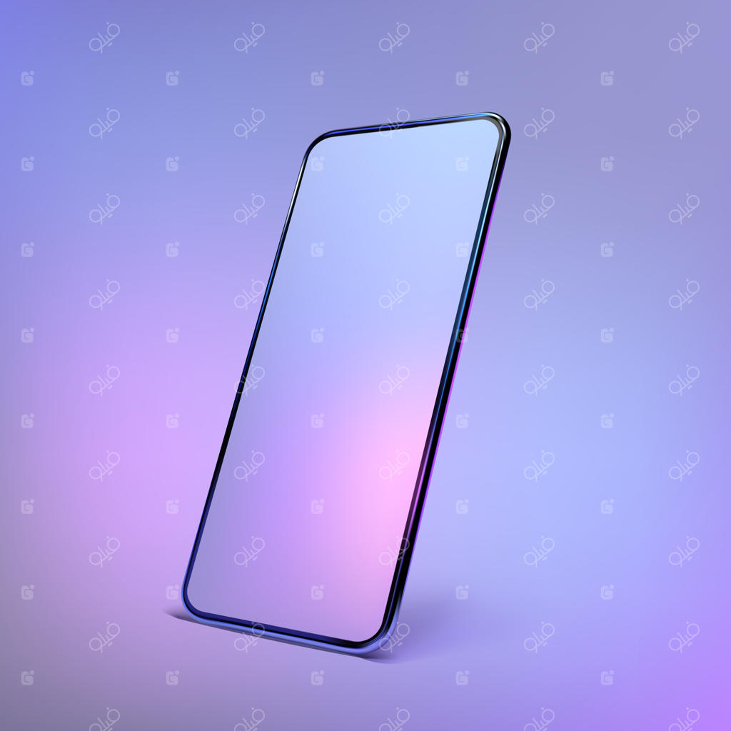 تصویر واقعی و رنگارنگ از گوشی هوشمند