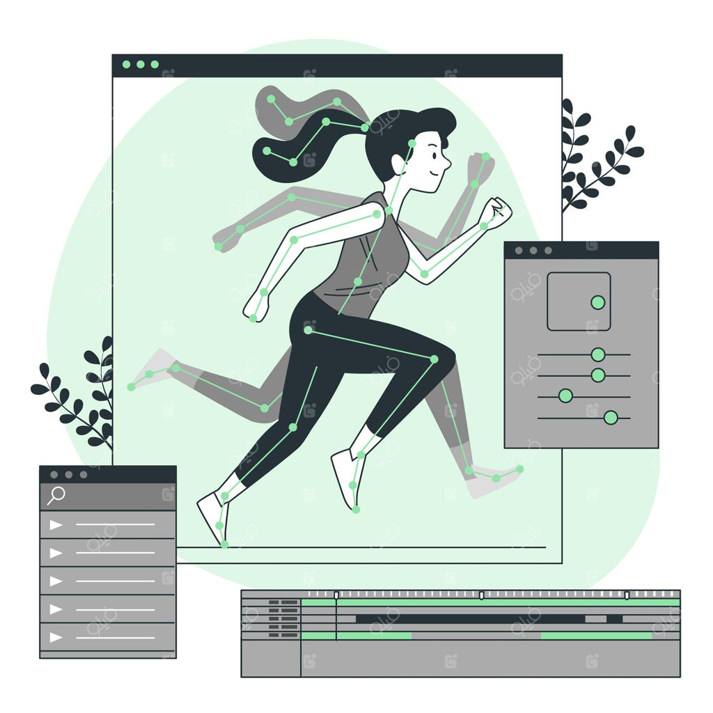 تصویرسازی مفهومی انیمیشن و حرکت