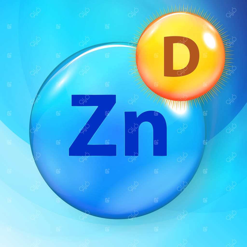 آیکون کپسول آبی براق معدنی روی (زینک)