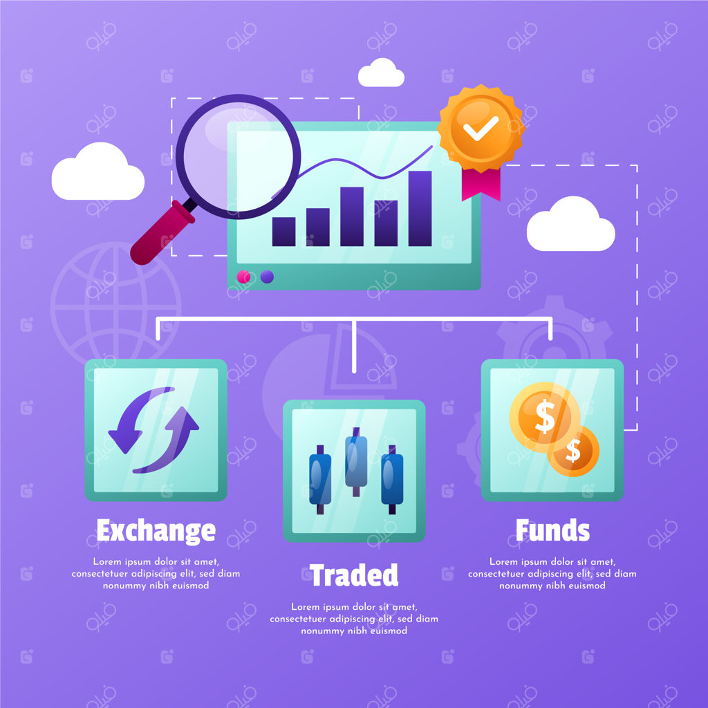 اینفوگرافیک گرادیان صندوق ETF