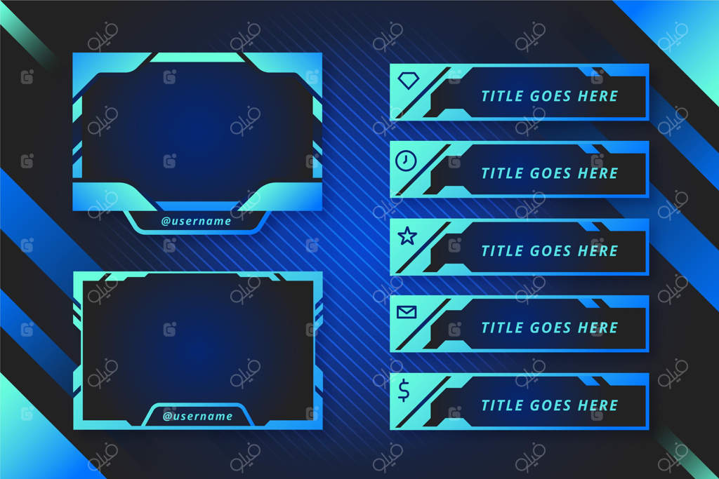 پنل‌های استریم توییچ