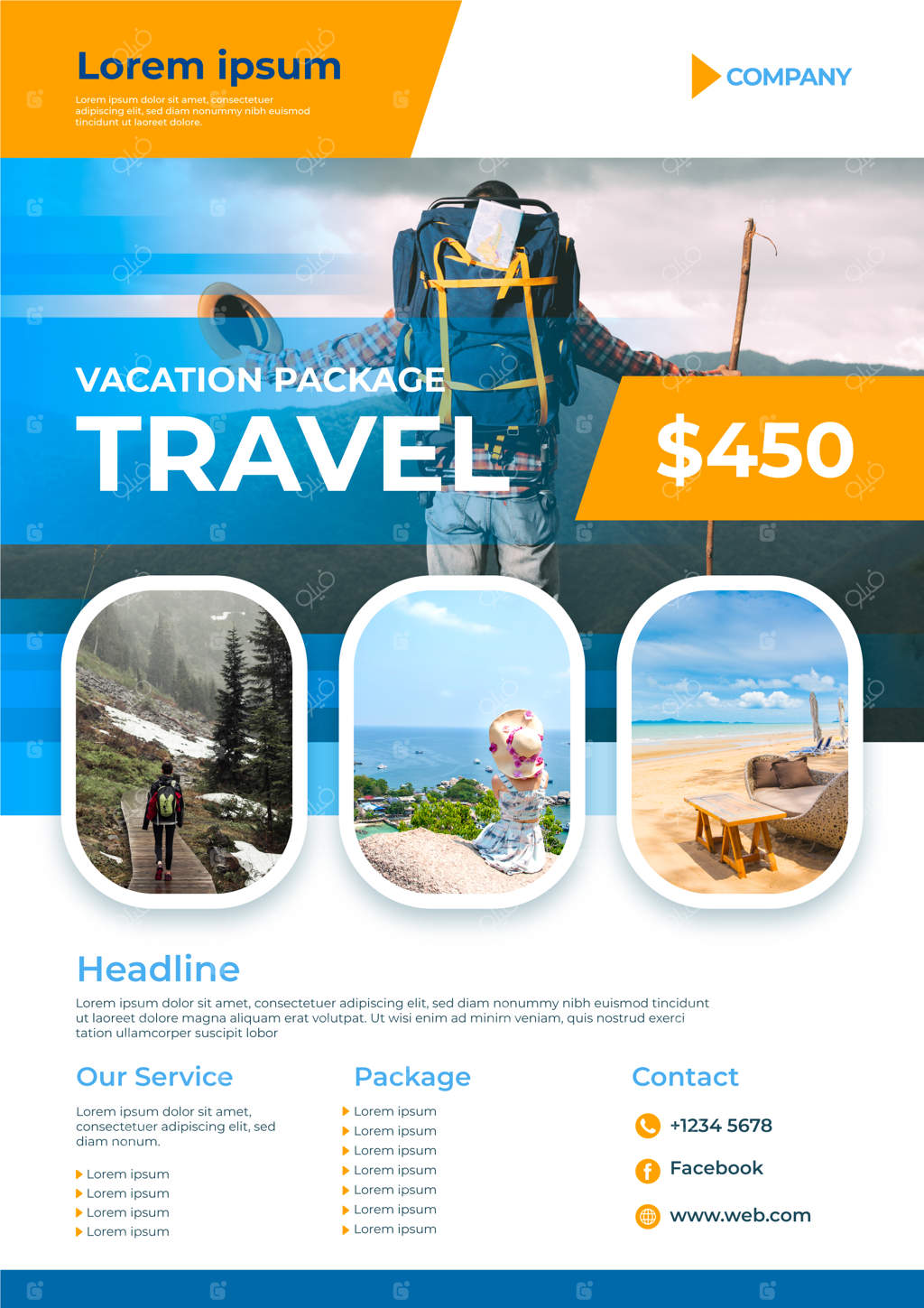 پوستر سفر با جزئیات و عکس