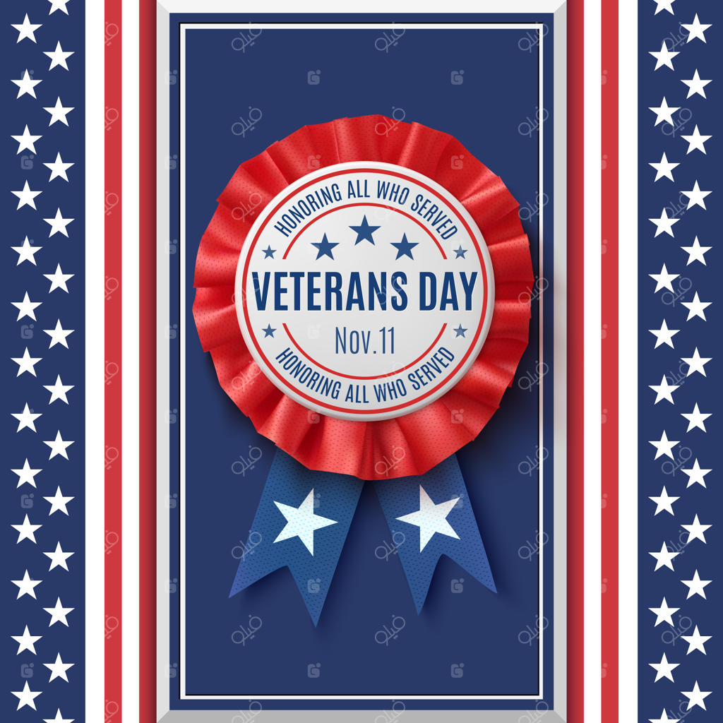 پس‌زمینه انتزاعی پرچم آمریکا