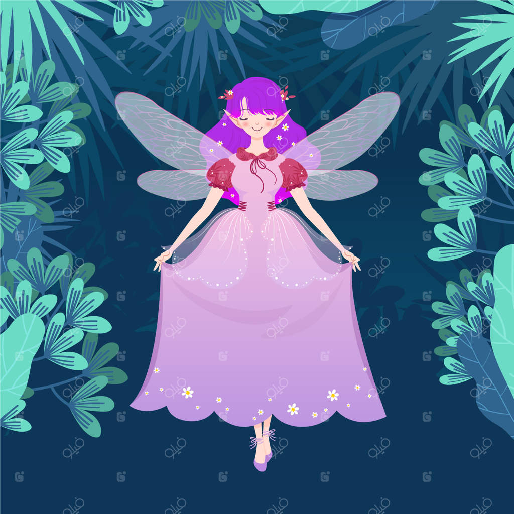 پری بهاری در جنگل