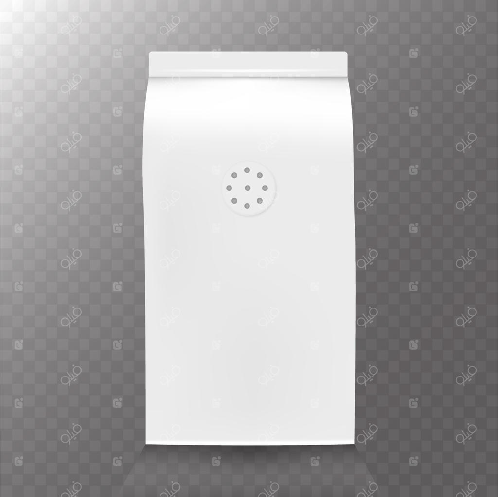 بسته‌بندی واقعی قهوه به صورت تا شده