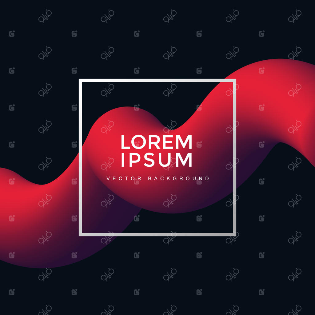 رنگ‌های گرادیان روشن و مد روز با اشکال سیال انتزاعی، پس‌زمینه وکتور انتزاعی