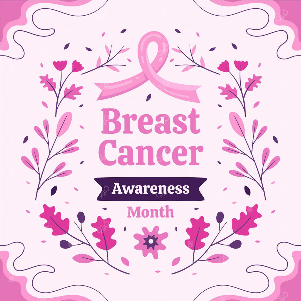 طرح دستی برای ماه آگاهی از سرطان سینه