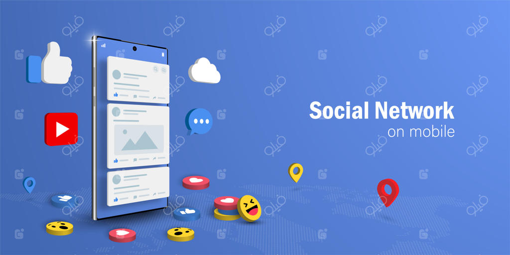 اپلیکیشن شبکه اجتماعی برای ارتباط جهانی در موبایل