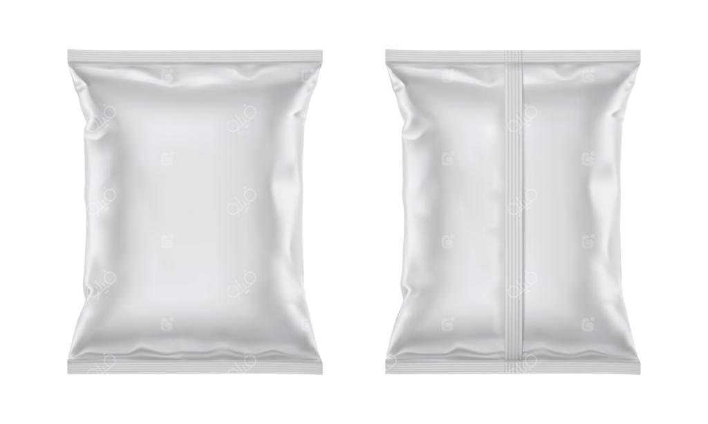 کیسه پلاستیکی وکتور برای طراحی بسته‌بندی