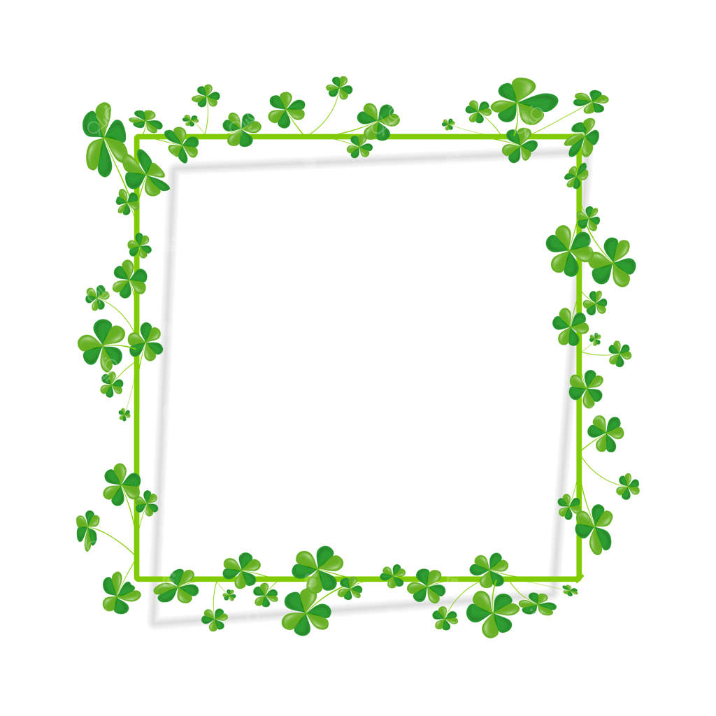 بنر شبدر با پس‌زمینه سفید.