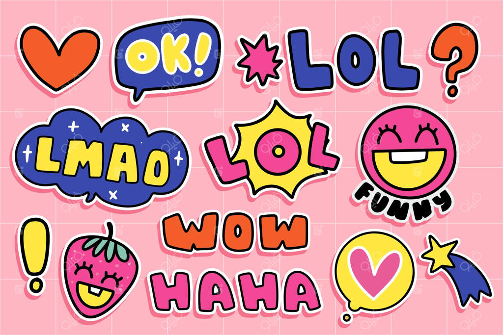 استیکرهای خنده‌دار و بامزه