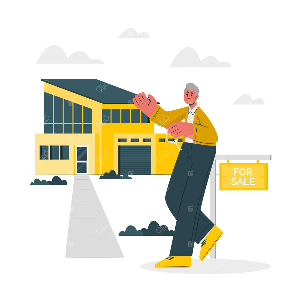 تصویرسازی مفهوم فروش