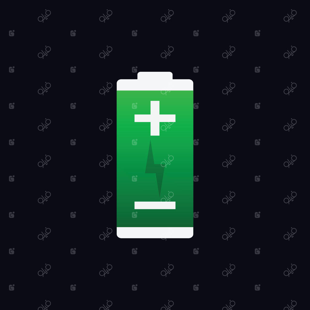 وکتور آیکون باتری