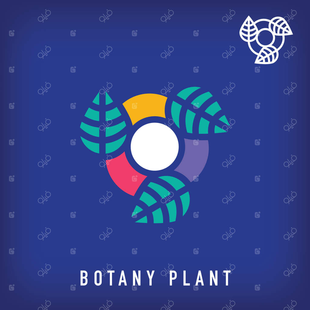 طراحی لوگوی منحصر به فرد برای باغ گیاه‌شناسی. آیکون طبیعت برای برندهای شرکتی.