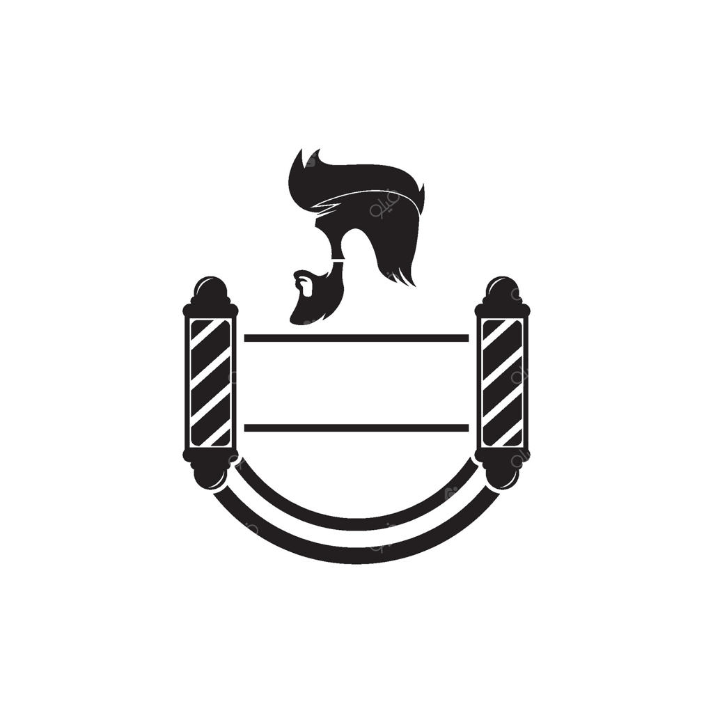 لوگو و آیکون آرایشگاه، قالب طراحی وکتور.