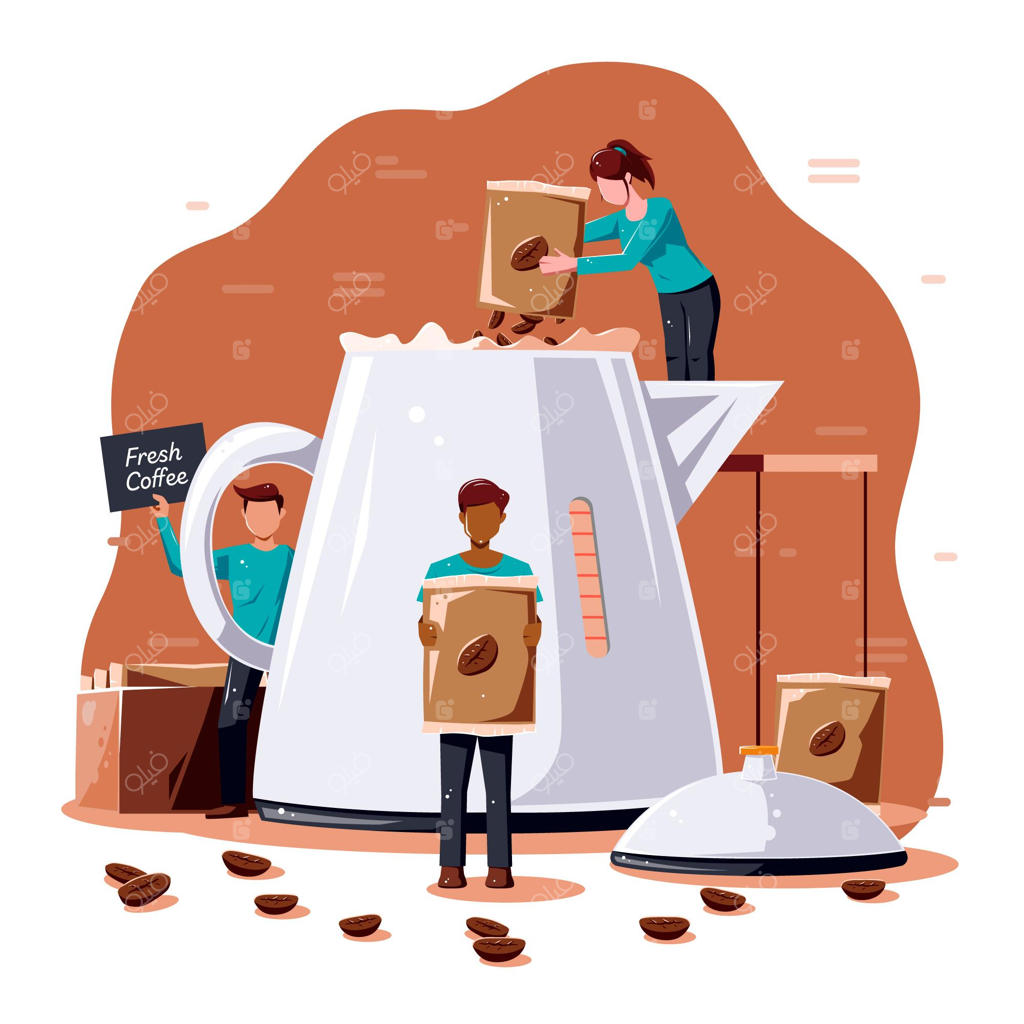 آدم‌هایی که قهوه درست می‌کنند