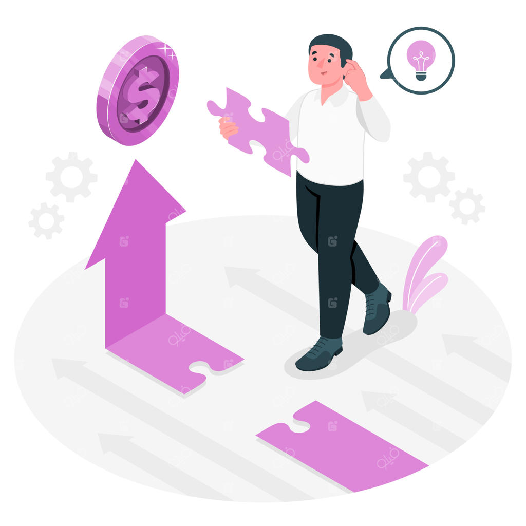 تصویری از مفهوم راه‌کارهای تجاری