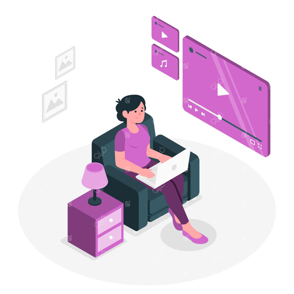 تصویری مفهومی از پلیر رسانه‌ای