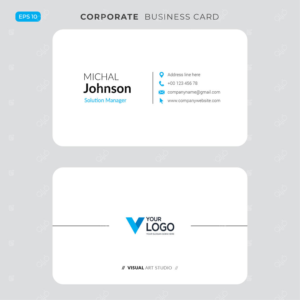 طراحی کارت ویزیت مینیمال