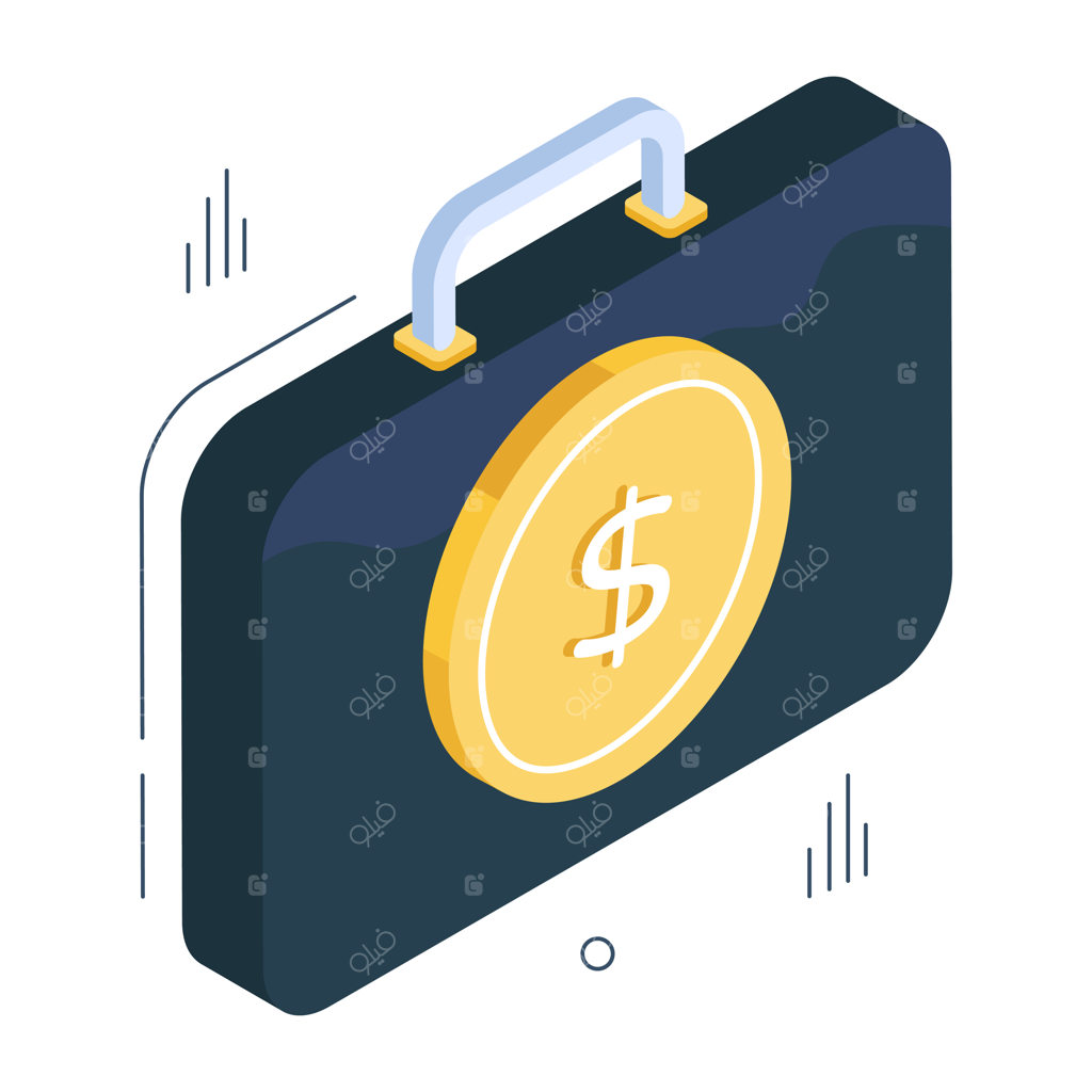 آیکون طراحی مدرن کیف سامسونت پول