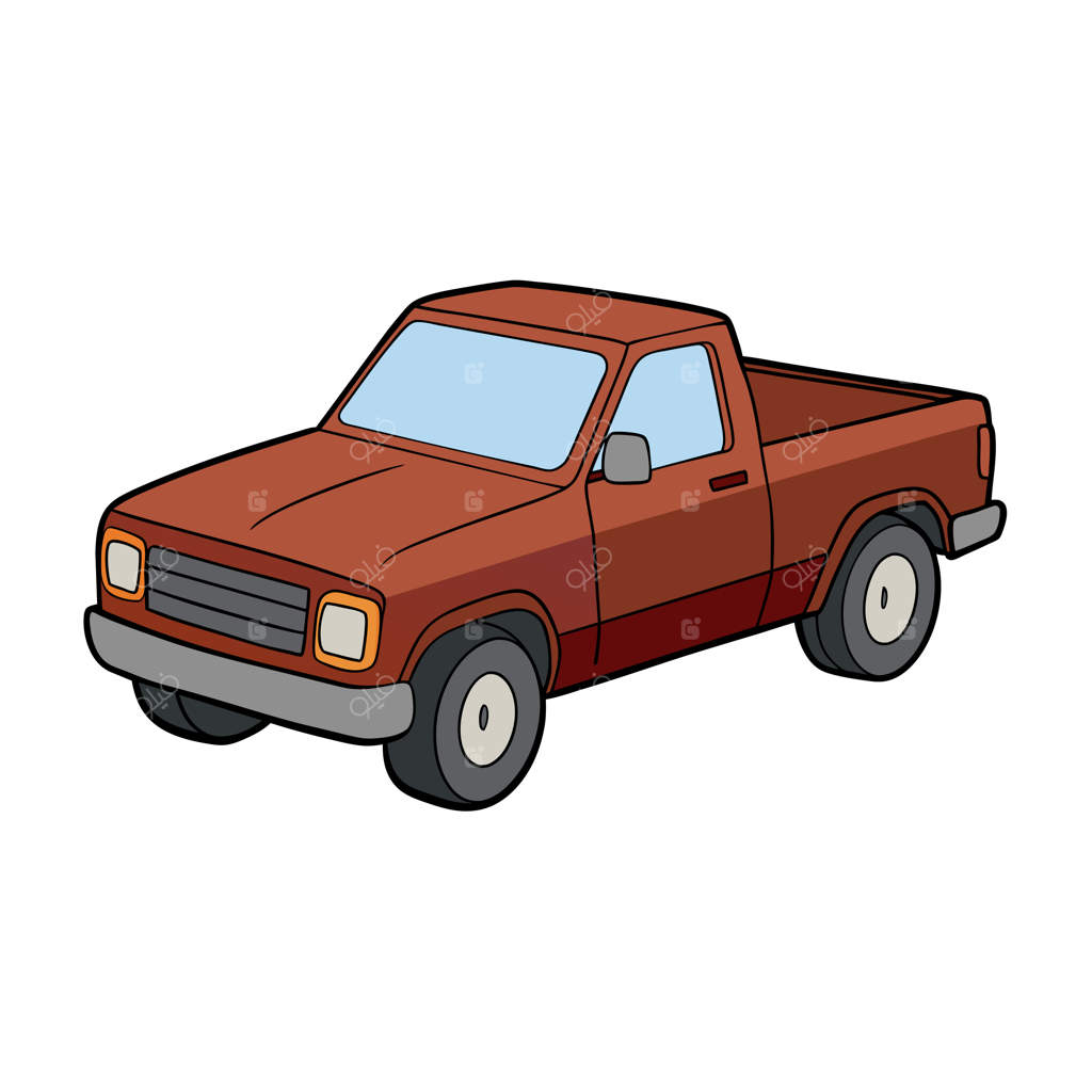 مفهوم تصویرسازی وکتور واقع‌گرایانه از خودرو