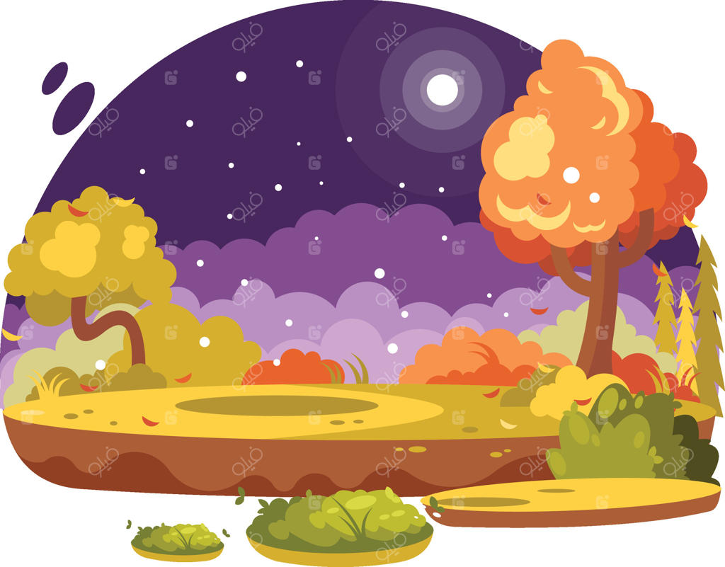 تصویرسازی منظره جنگلی