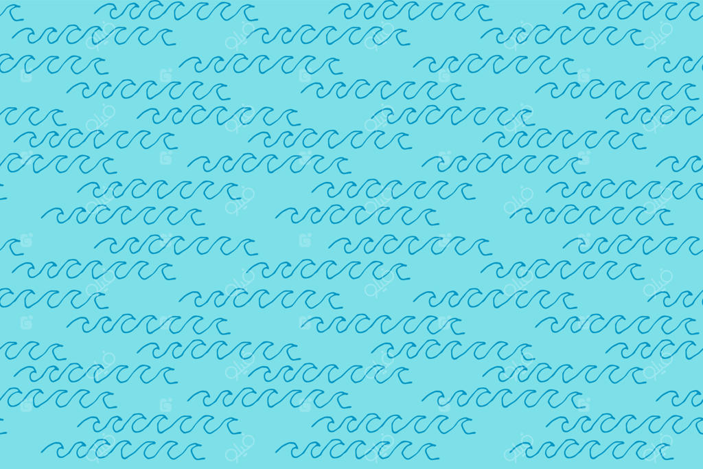 الگوی یکپارچه و موج‌دار طرح دستی و خطی انتزاعی. پس‌زمینه‌ی شلوغ و پیچ‌خورده.