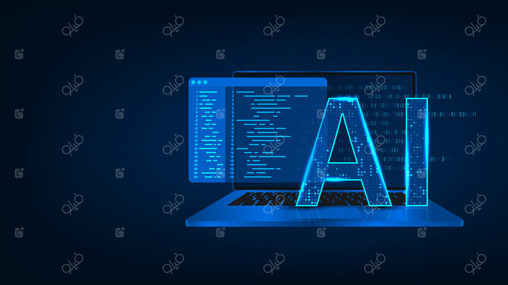 کاوش در هوش مصنوعی در فناوری مدرن Pro Vector