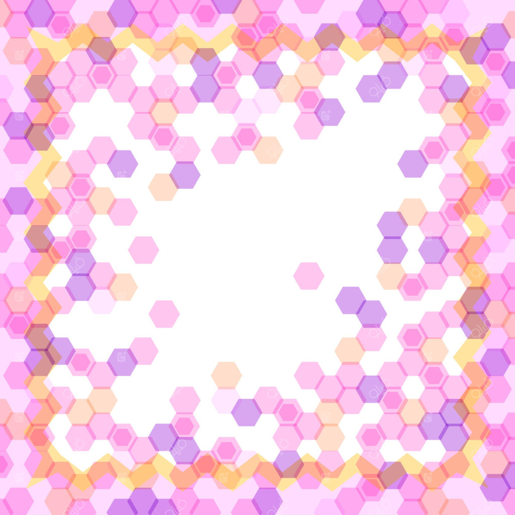 پس‌زمینه شش‌ضلعی صورتی‌رنگ