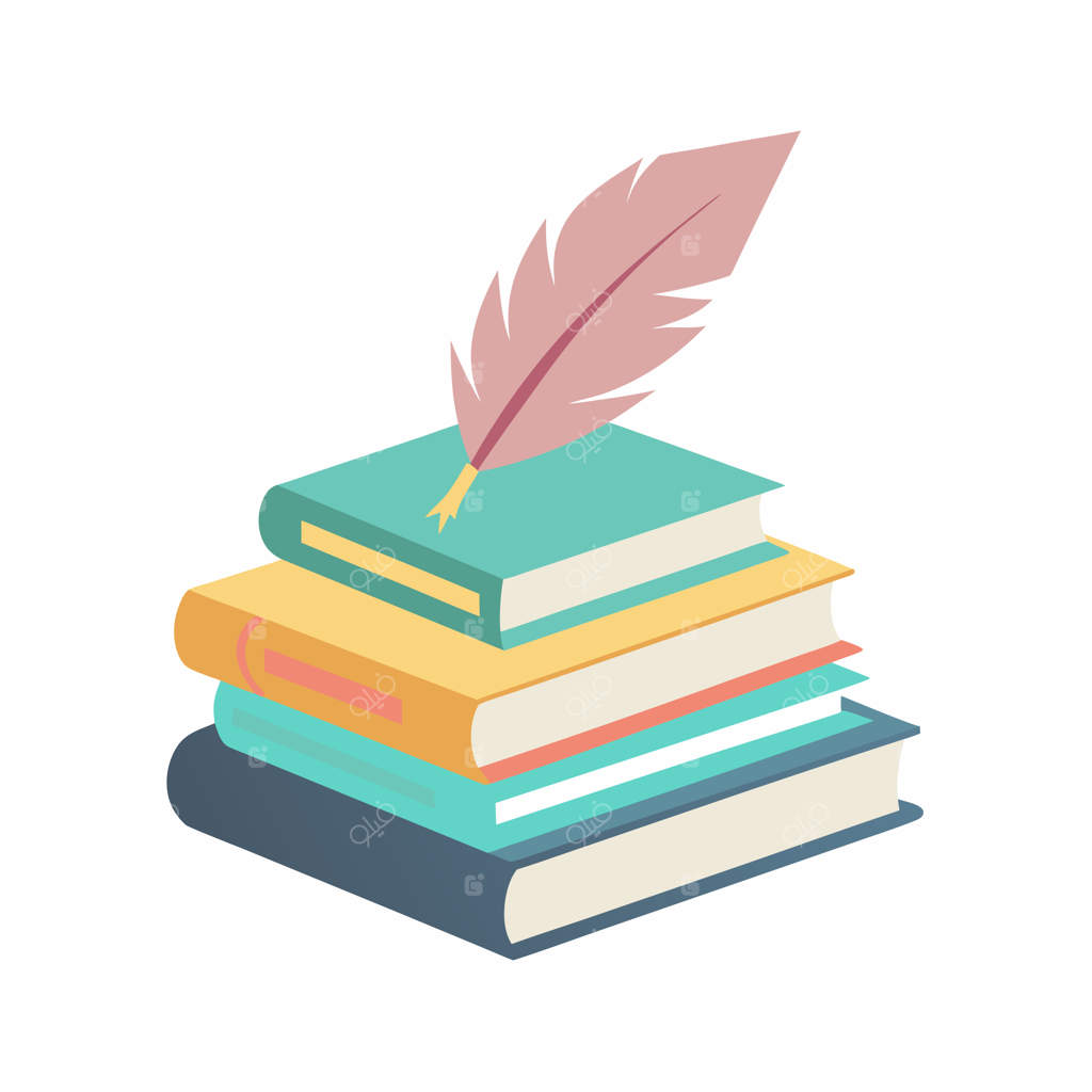 تصویرسازی چند کتاب به سبک فلت