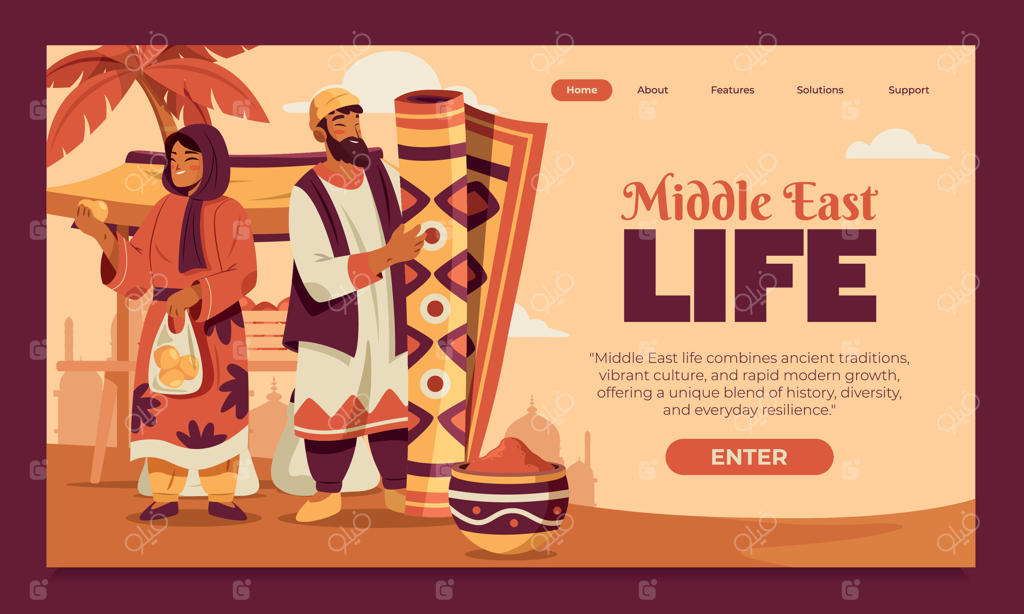 کشف غنای زندگی خاورمیانه با پرو وکتور