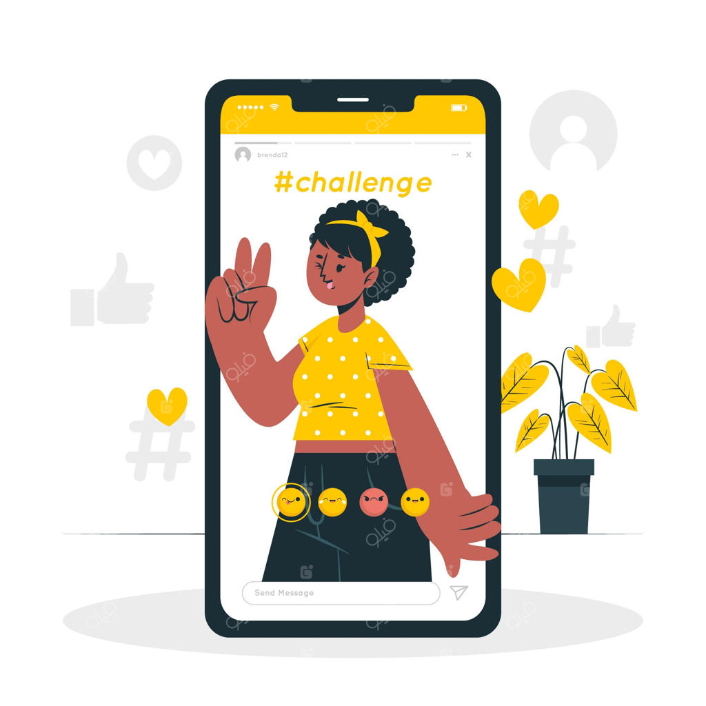 تصویرسازی مفهوم چالش